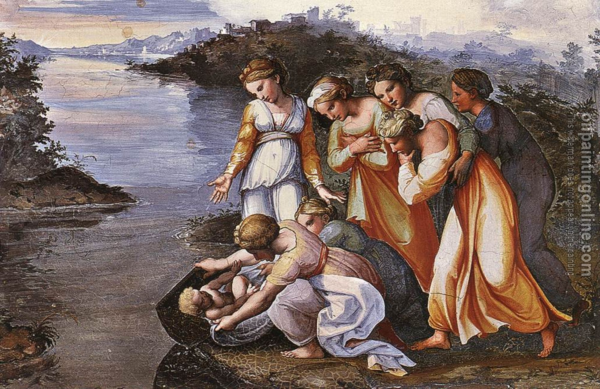 Raphael - Moses Saved from the Water